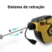 Carretel Retrátil Automático Extensão Elétrica 10 metros Cabo com tomada