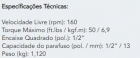 MXT-0511A Chave catraca 1/2´´