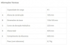 4500RP Macaco Hidráulico EF 4F ton.
