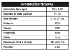 SGT-5100 Politriz roto orbital 6 pol. 900w