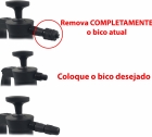 TRIPLE ACTION Snow Foam e Pulverizador Híbrido 3 em 1 - Água, Químicos e Espuma